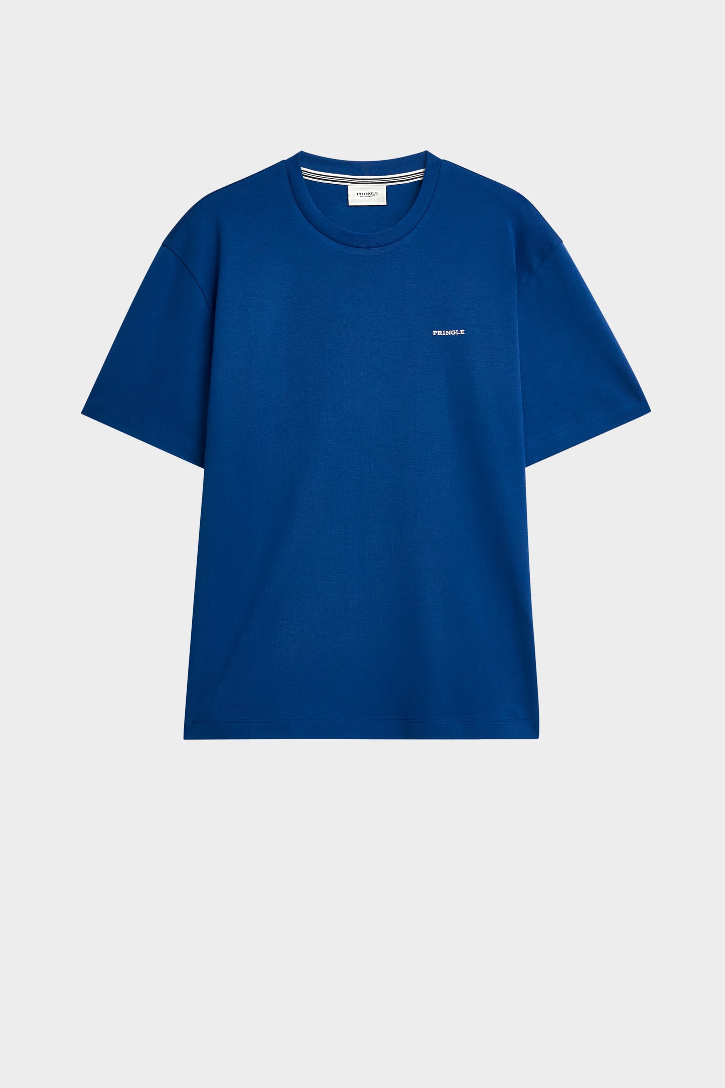 Men's Heavyweight Long Staple Cotton T-shirt In Royal Blue