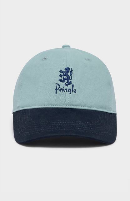 Womens Twill Cap With Lion in Blue