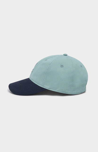 Womens Twill Cap With Lion in Blue