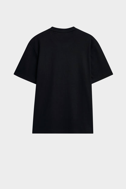 Men's Heavyweight Long Staple Cotton T-shirt In Black
