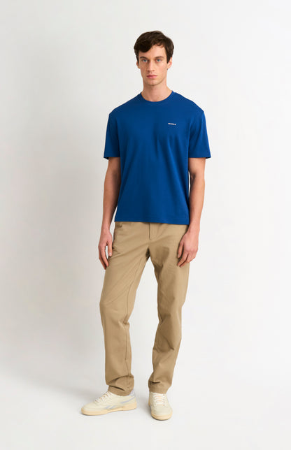 Men's Heavyweight Long Staple Cotton T-shirt In Royal Blue