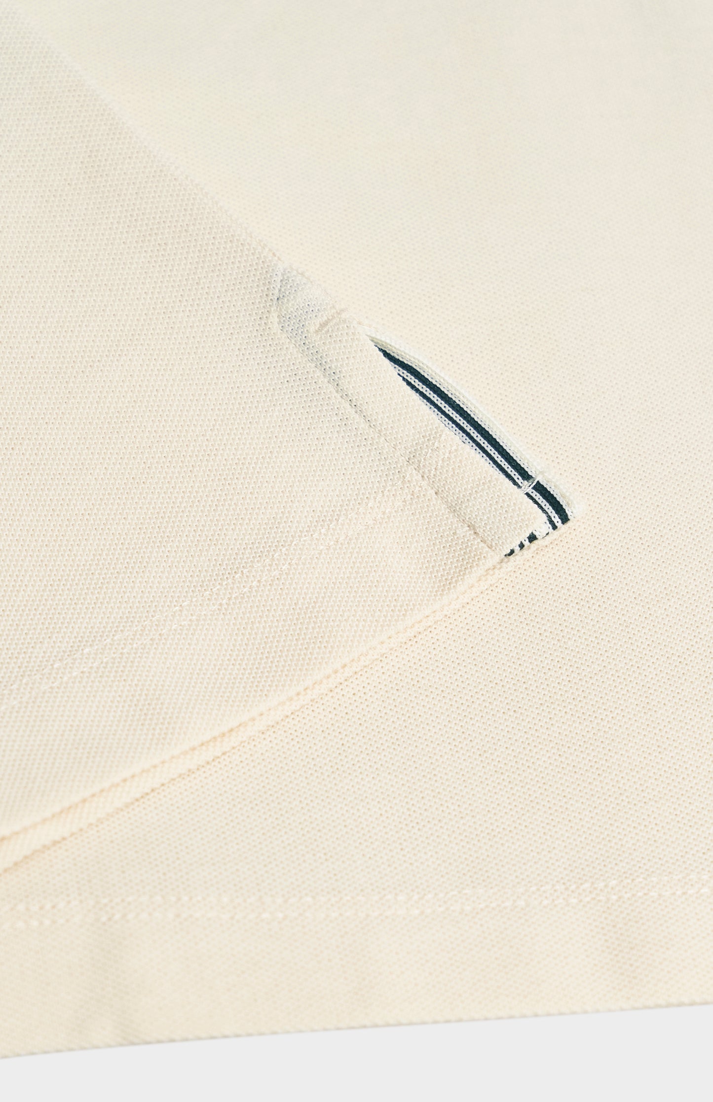 Close-up of a beige fabric on a light background