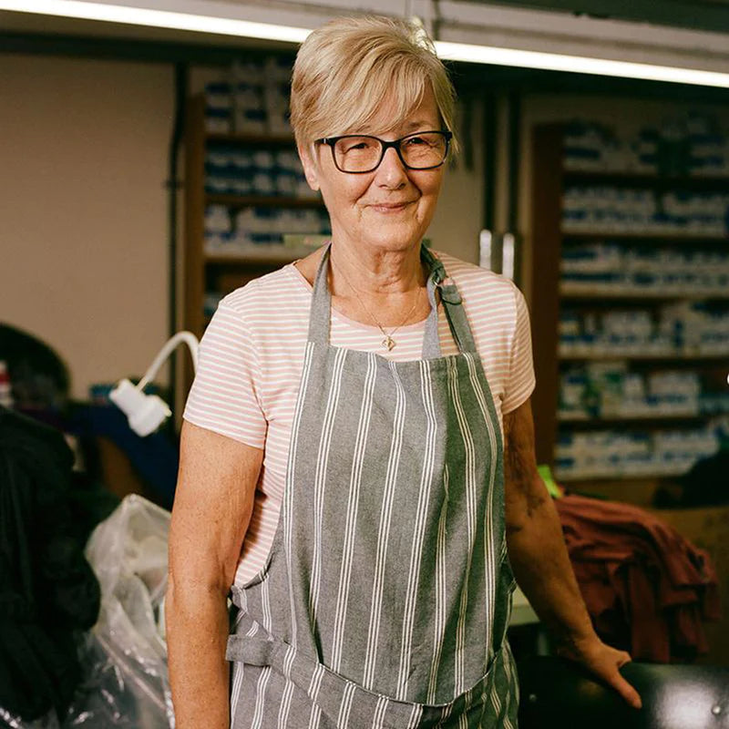 Pringle of Scotland knitwear employee in Hawick